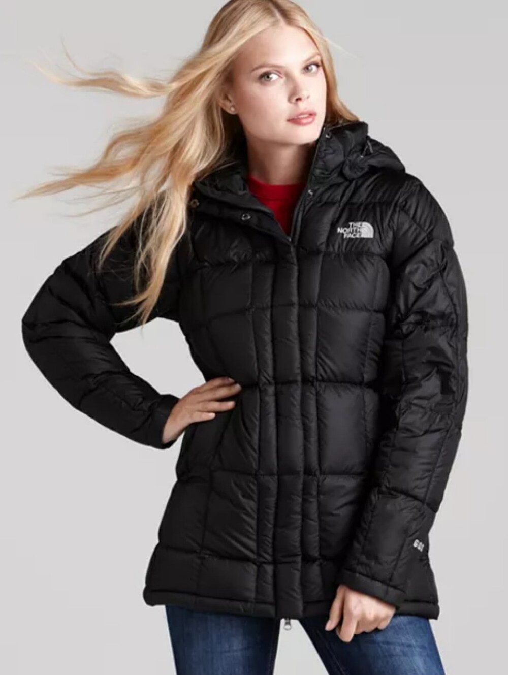 The North Face Black 600 Down Puffer Coat Size S